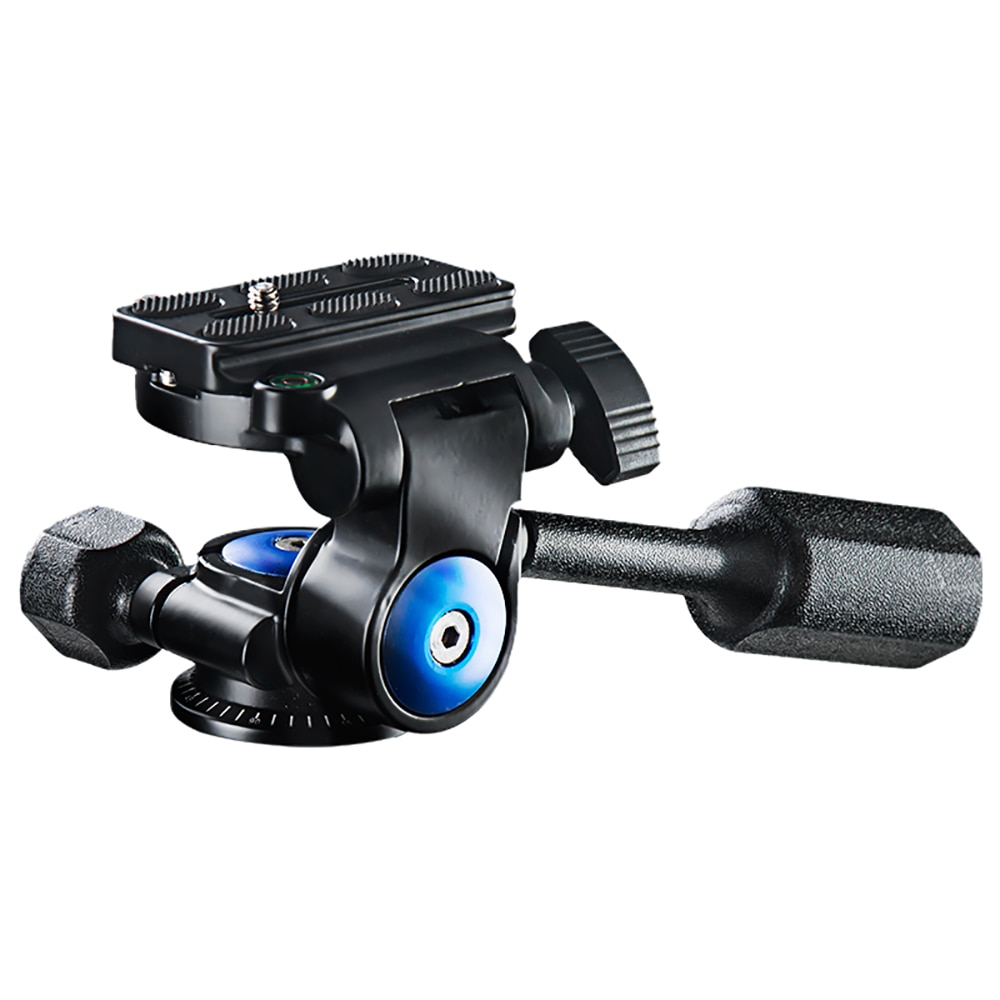 Manbily VH-40 Professionale Mini Del Telefono Video Testa Treppiedi Trascina Fluid Pan Testa 1/4 "A Vite