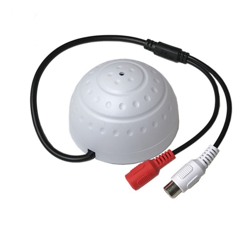 AU10 10pcs/lot CCTV Security microphone Monitoring pickup for CCTV Office meeting voice record Family voice record