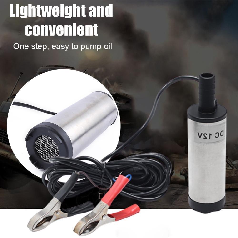 Bærbar mini 12 vdc rustfritt stål sølv elektrisk for pumping vannpumpe nedsenkbar elektrisk pumpe nedsenkbar dy  k9 e 9