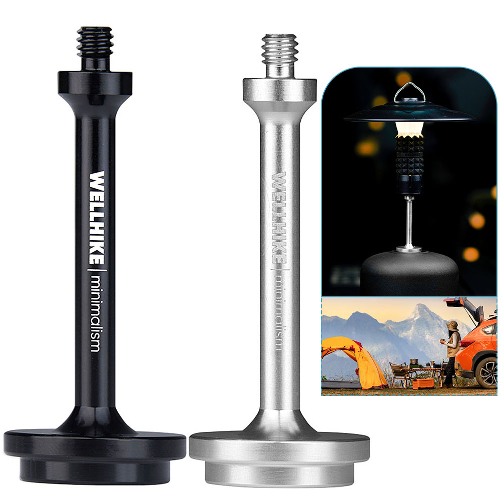 Lantaarn Gas Tank Beugel Lamp Verlengpaal Draagbare Camping Lampen Verlengbuis Aluminium Veelzijdige Camping Accessoires