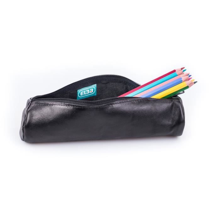 ELBA sac cosmétique-1 Compartiment - 21 cm-Noir-collège & LycÃ©E & Etudes SupÃ©Rieures-Enfant GarÃ§on / Fille 860346