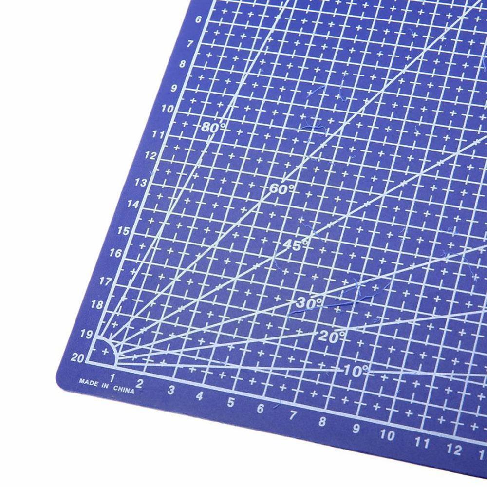 A3 Pvc Sewing Cutting Mats Rectangle Grid Lines Cutting Tools Mat Board Mat Craft Cutting Diy Double-sided Plate V8u2