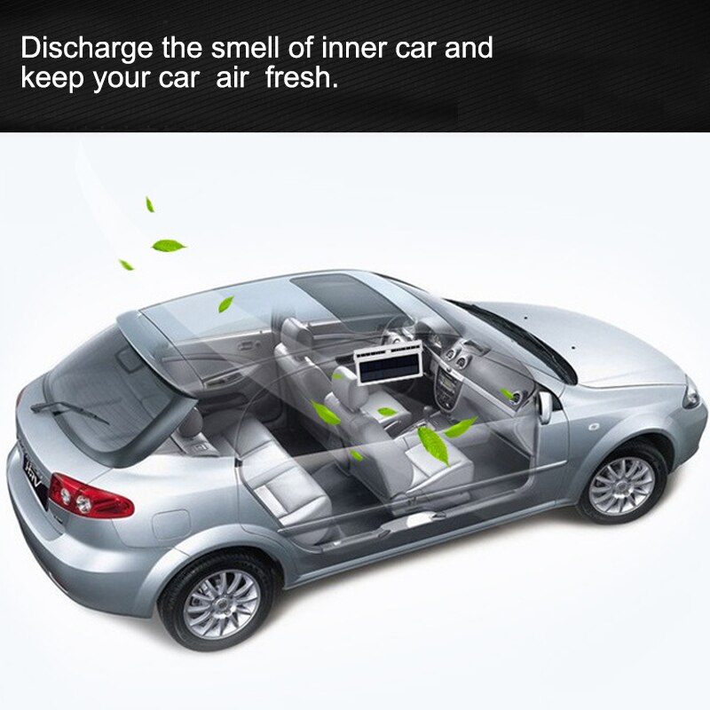 Soldrevet bil køretøj køleventilator luftudluftningsventilator køleventilator kørsel afrimningsdæmper til køretøjstemperaturregulering