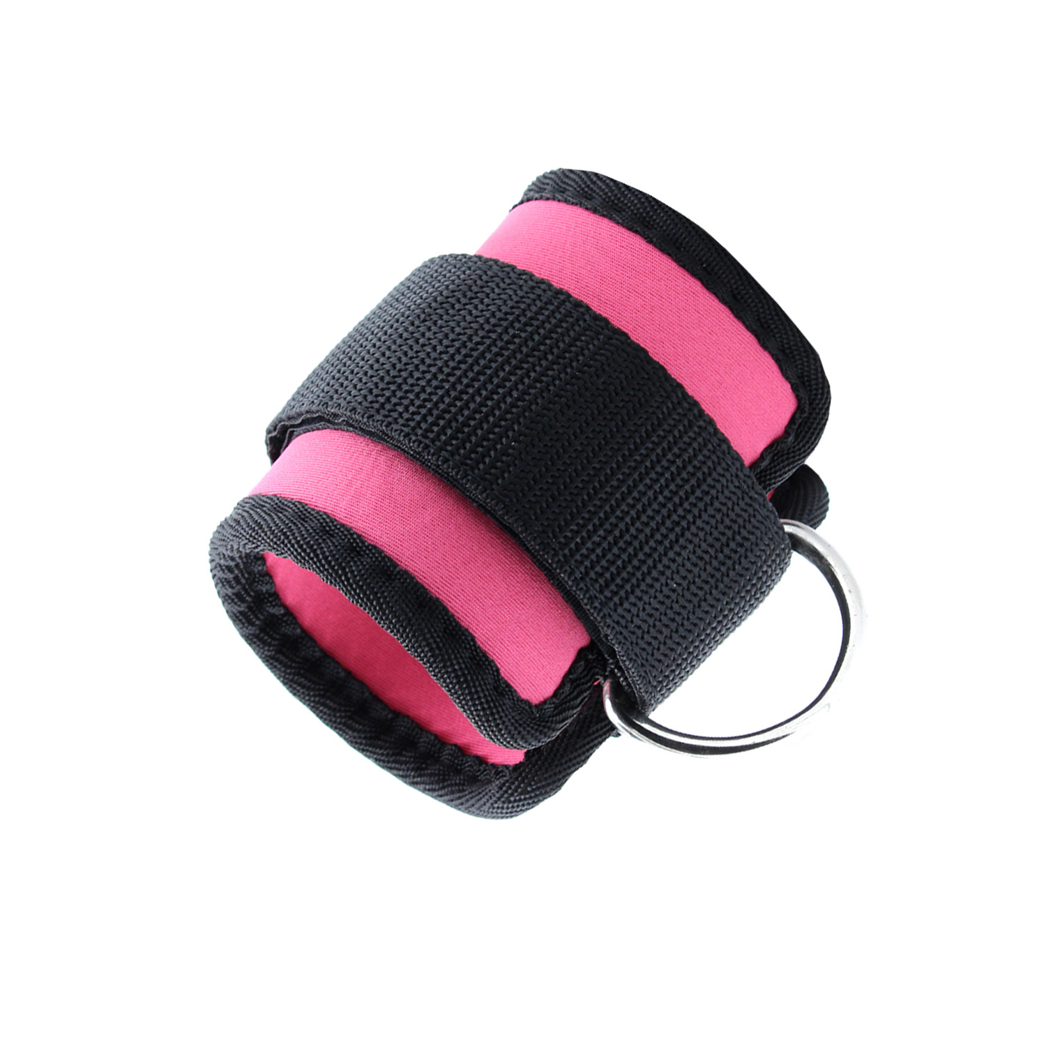 LKFIT regulowane paski na kostkę zdatność i d-pierścień kostki sportowe ochraniacze na kostki i sprzęt robić ćwiczeń zdatność sportowe kostki: Różowy