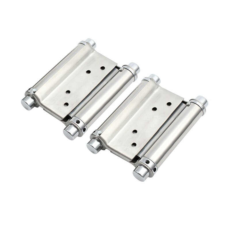 Open Hinge Two-Way Free Spring Mary Stainless Steel Cowboy Door Double Door Inner And Outer Universal Hinge Door Closer