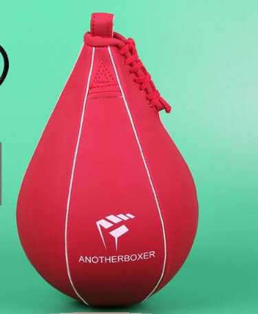 Saco de boxeo para entrenamiento de velocidad, saco de boxeo con gancho giratorio colgante para gimnasio, crossfit, Muay Thai, MMA, Sandbag, pera, accesorio de Speedball: red ball