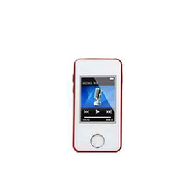 HOMEBARL Touch MP4 Player 2.0 Inch 2.0'' With 4GB 8GB 16GB Memory Built In Support FM Radio TXT Study Listen Music Video Players: Red / 8GB