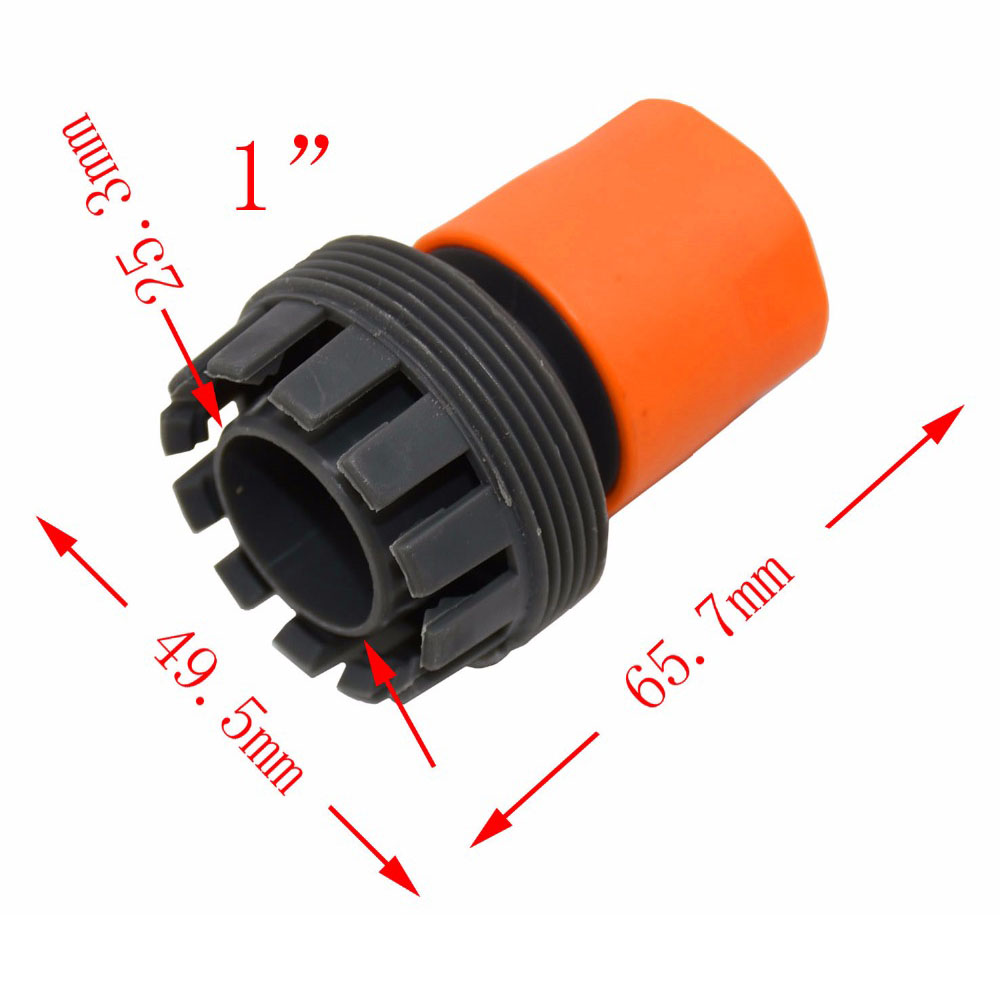 1/2 "3/4" 1 ”zoll Garten Wasser Anschlüsse Bewässerung Schnell Anschluss Für Durchmesser Wasser Schlauch Verbinden zu sprühen stecker 1Stck