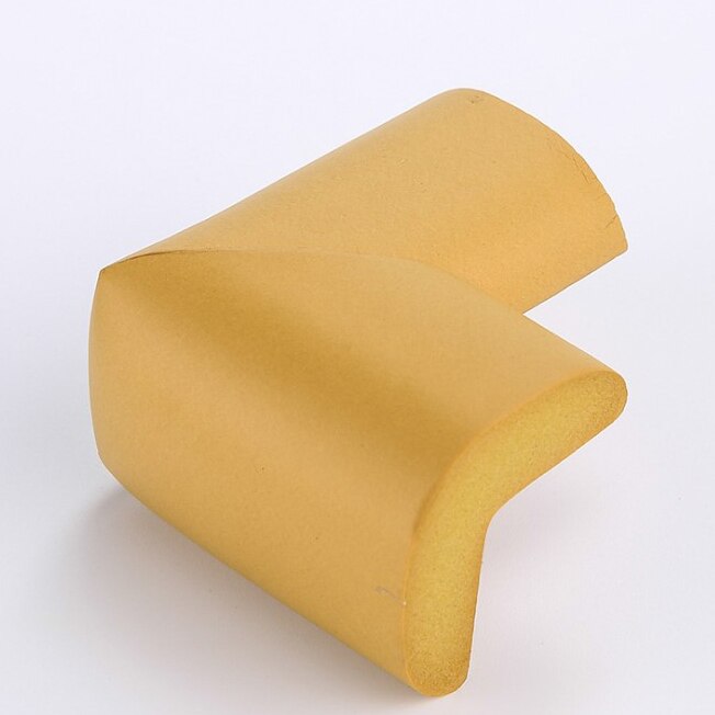8pcs/lot 55mm*55mm Soft Table Desk Corner Protector Baby Safety Edge Corner Guards For Children Safety Protect Tape Cushion: 8pcs wood