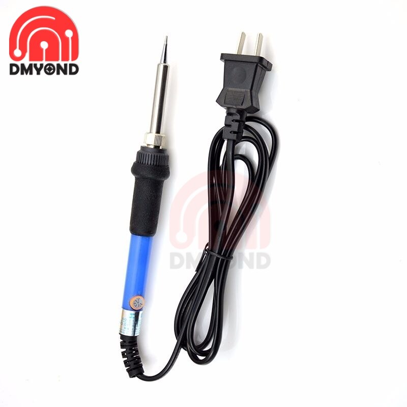 US/EU Plug Electric Soldering Iron AC110V 220V 60W Welding Solder Rework Station Heat Pencil Repair Tools Adjustable Temperature
