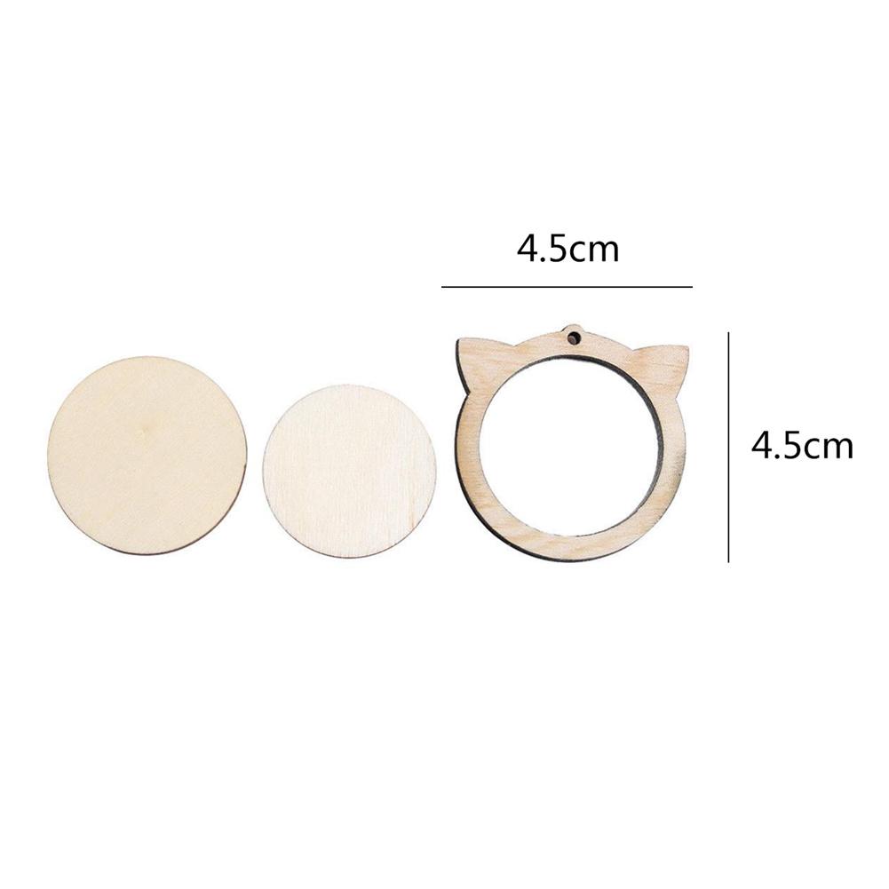 Mini Borduren Hoepel Frame Handgemaakte DIY Kruissteek Naaien Houten Naaien Proces Tool Snelle Levering: N