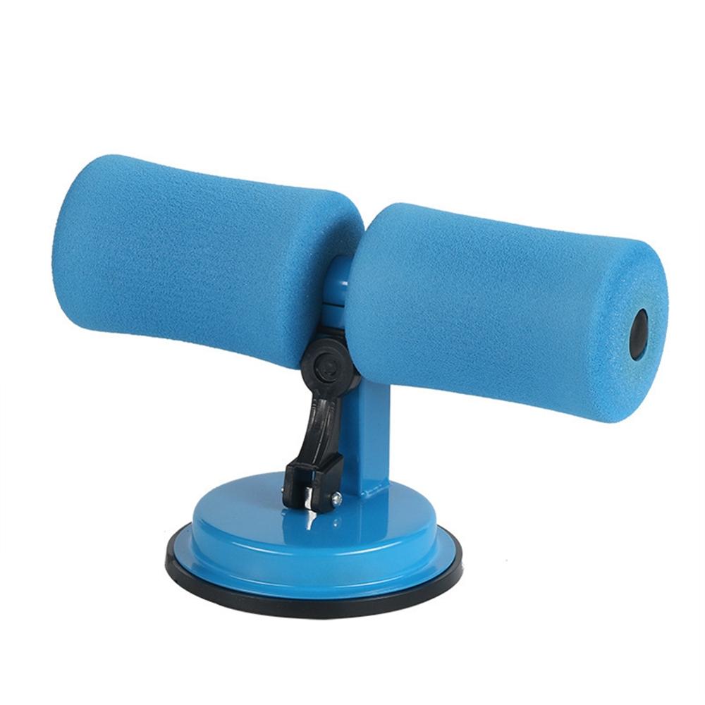 Suction Sit Up Aids T Bar Portable Ankle Support Sit-up Rack for Waist Abdomen Training and Gym Exercise Fitness THANKSLEE: Blue