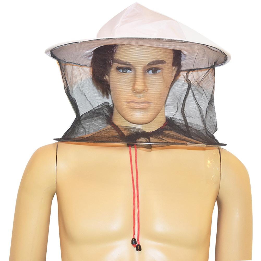 Biavl beskyttende hat mygbier insektforebyggelse netto hovedhalsdække slør maskehætte åndbart anti-bi-udstyr
