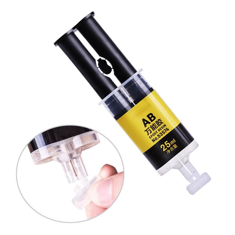1pc 50ml High Strength Epoxy Resin AB Glue 5 Seconds Ceramic Plastic Hard Epoxy Resin Adhesive Glass Fiber W2O0