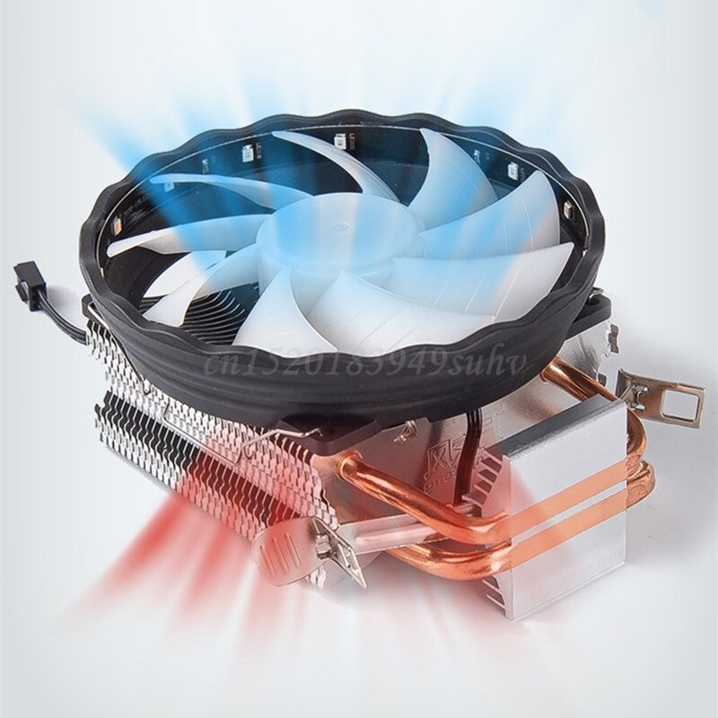 Copper Heatpipe CPU Cooler for Aurora Light Cooling Fan 90mm with RGB LGA Heatsink Radiator