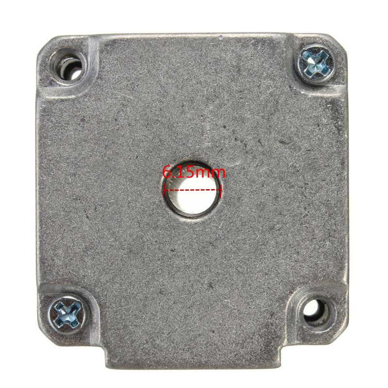 1 st 39 MM Holle As Hybride Stappenmotor 4 Fase 5 Draad Vierkant 1.8 Graden Stappenmotor Gloednieuwe