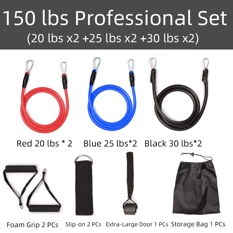 Conjunto de bandas de resistencia TMT TPE, alta elasticidad, gimnasio, ligas de goma, equipo de ejercicio para entrenamiento, Yoga, deportes, Crossfit: Yellow2 Green2 Red2
