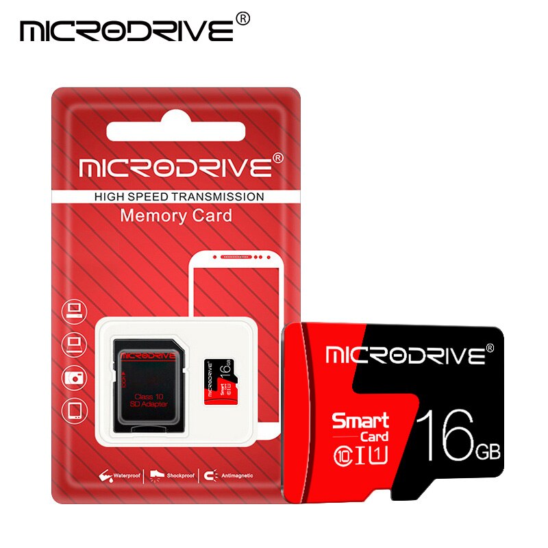 Micro SD 128GB 32GB 64GB 256GB 16G Micro SD Card SD/TF Flash Card Memory Card 8GB 4GB Microsd for Phone: 16GB