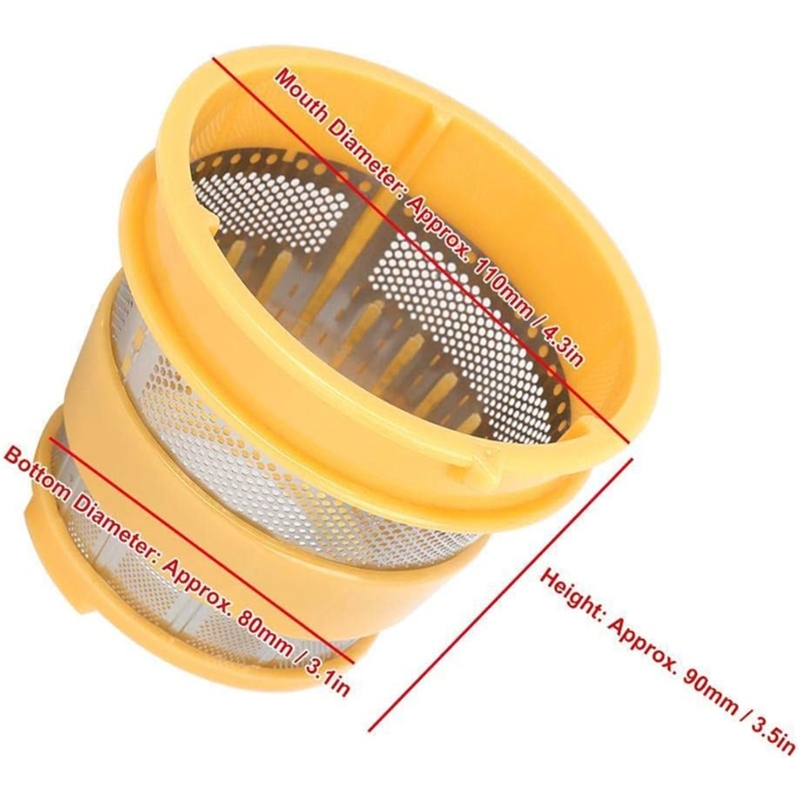 Fijnmazig filter Langdurige mixer Juicer vervangend onderdeel voor HU500DG Juicer