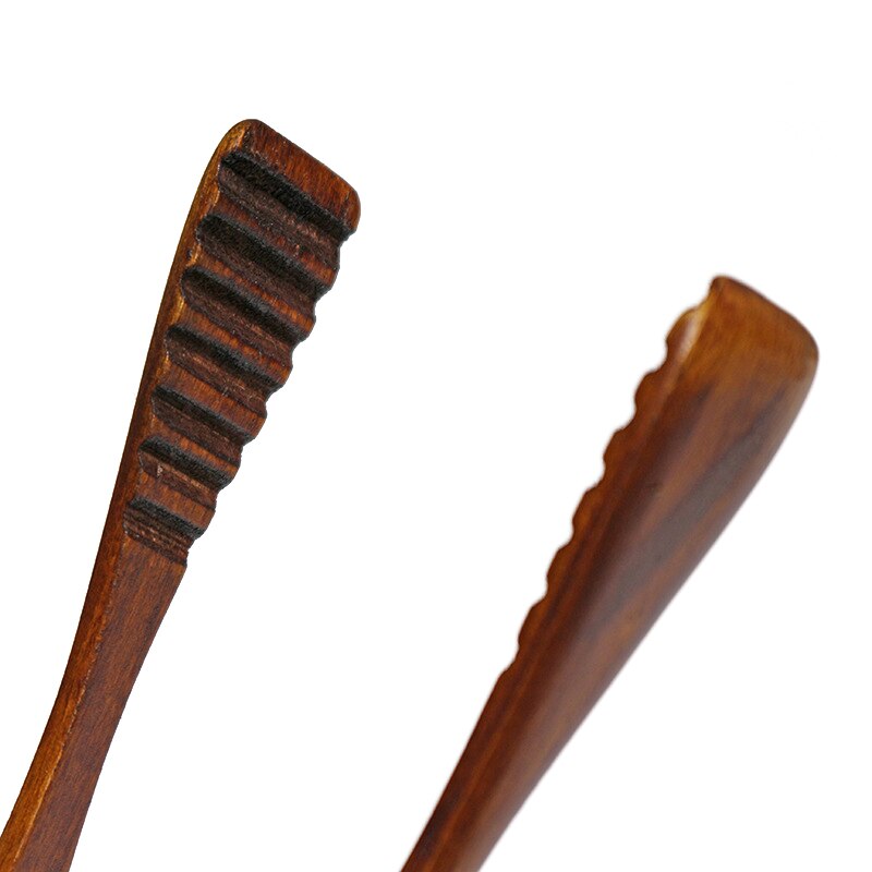 Pinzas de madera para cocina, pinzas para ensaladas, pinzas para barbacoa, pinzas para carne, pan, pinzas para tostadas, utensilios de madera, herramientas de cocina.