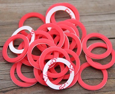 Aankomen 2 Stuks Yoyo Herstel Lijm Yoyo Recycle Stickers Yoyo Accessoires Grote Voor Jojo Minnaar Kerst: red