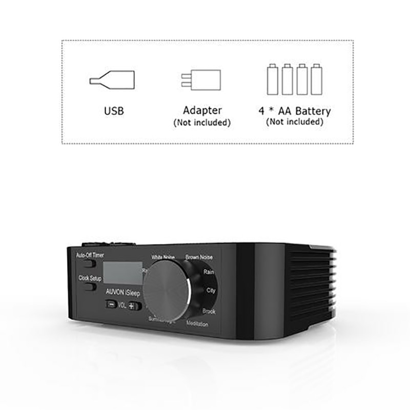 Baby's Timing Music Sleep Aid Device White Noise Machine Sound Machine Music Player with Soothing Sounds Timer