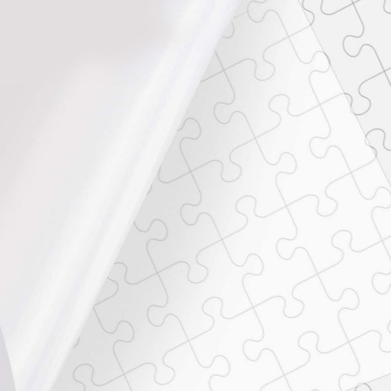 PVC Puzzle Peeling Protective Film Large Jigsaw Rubber Sheet Transparent Plastic Backing Protective Film Frame *