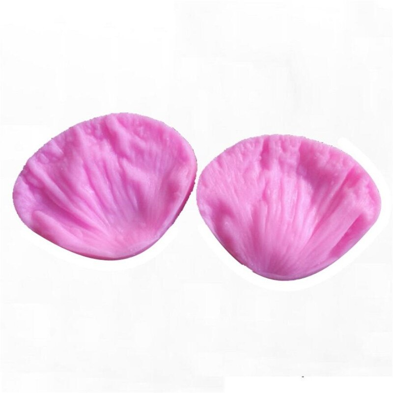 3D peonía flor pétalos en relieve molde de silicona de utensilios para decoración de tortas con Fondant Chocolate pastillaje moldes de caramelo de arcilla