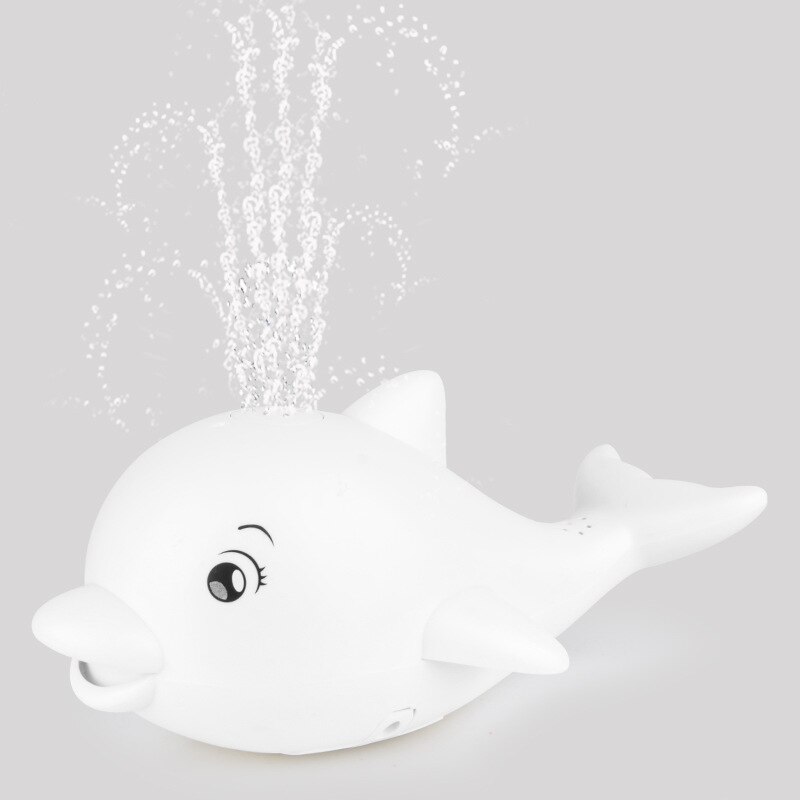 Elektrische Inductie Water Dolfijn Baby Bad Bad Speelgoed Met Verlichting Muziek Omnidirectionele Opspattend Water Bal Speelgoed Voor Kinderen: A
