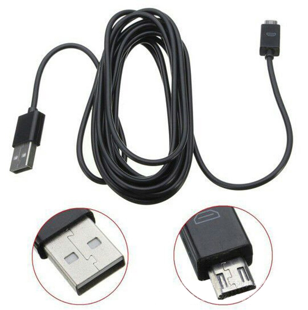 3M Extra Lange Usb-oplaadkabel Voor Sony Playstation 4 10 #
