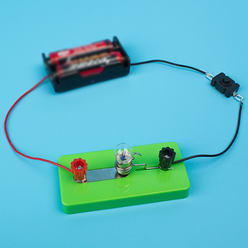 Circuit Elektronica Kit Kids School Wetenschap Educatief Speelgoed DIY Ontdekking
