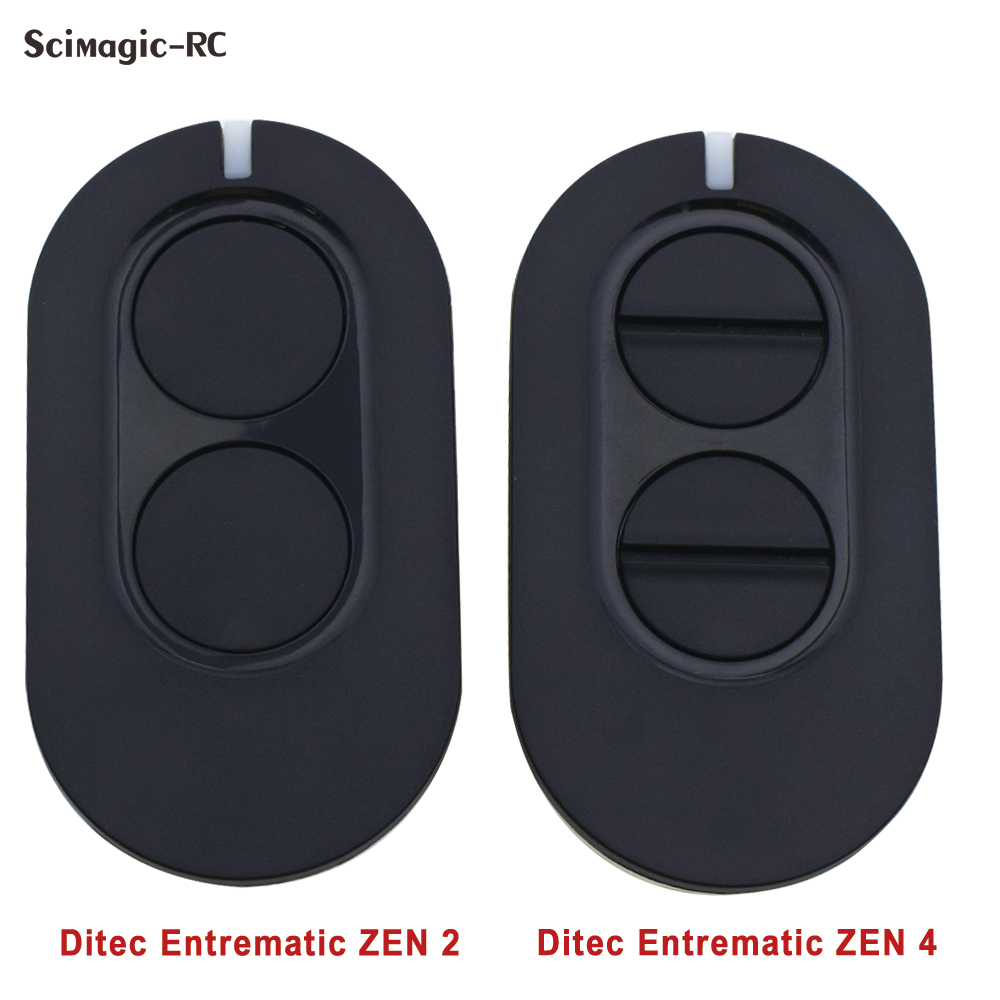 1/3/5/10pcs DITEC Entrematic ZEN2 ZEN4 BIXLS2 BIXLP2 GOL4 BIXLG4 Porte de garage Télécommande 433MHz Rolling Code
