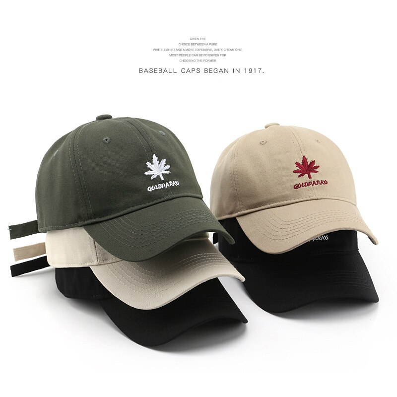 SLECKTON 100% Cotton Baseball Cap for Men and Women Embroidery Hat Spring Summer Sun Cap Casual Snapback Hat Unisex