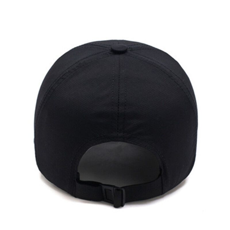 Siloqin herre tynd åndbar hat justerbar størrelse bogstav baseballkasket dame hurtigttørrende tynde tunge caps snapback cap