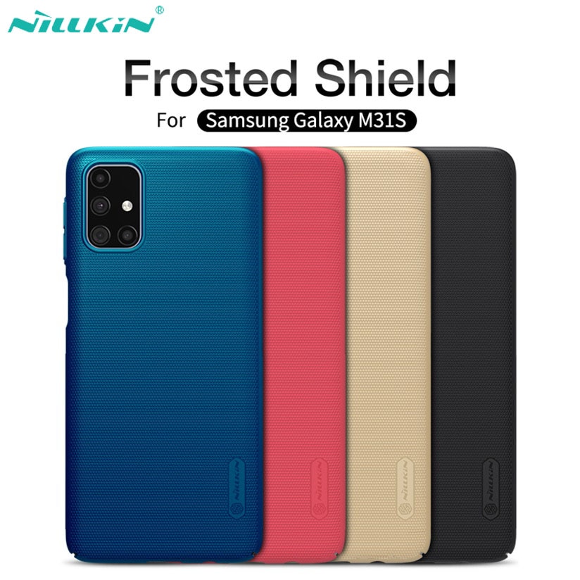 Nillkin pokrywa dla Samsung galaktyka M31s M51 przypadki matowe tarcza Obudowa matowy twardy PC telefon ochraniacz tylna pokrywa dla Samsung M51