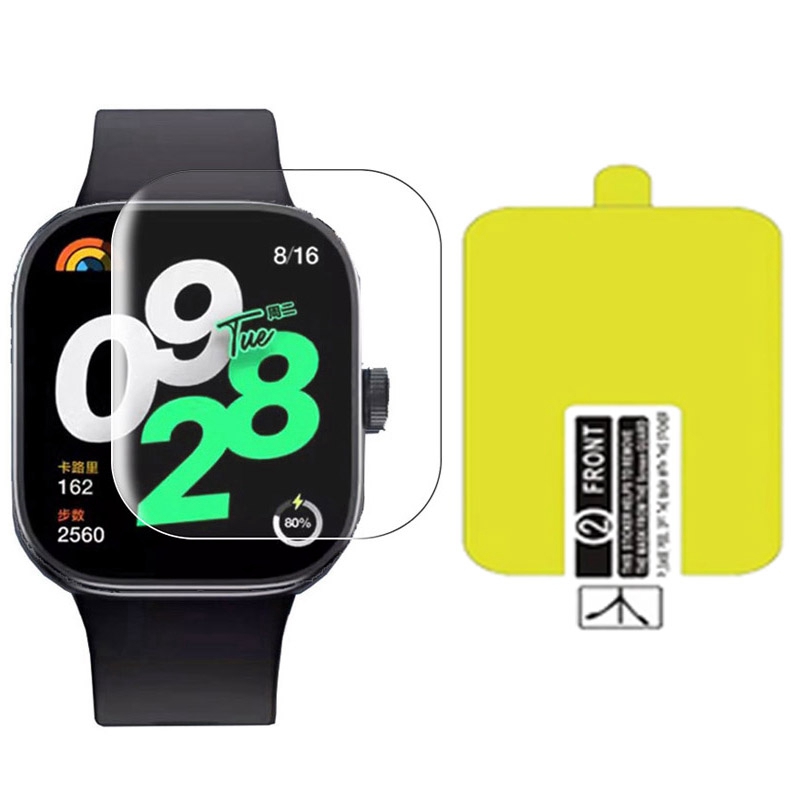 1-5 uds película de hidrogel para Xiaomi Redmi Watch 4 HD Protector de pantalla transparente de TPU para Redmi Watch 3 Lite/reloj inteligente activo no de vidrio