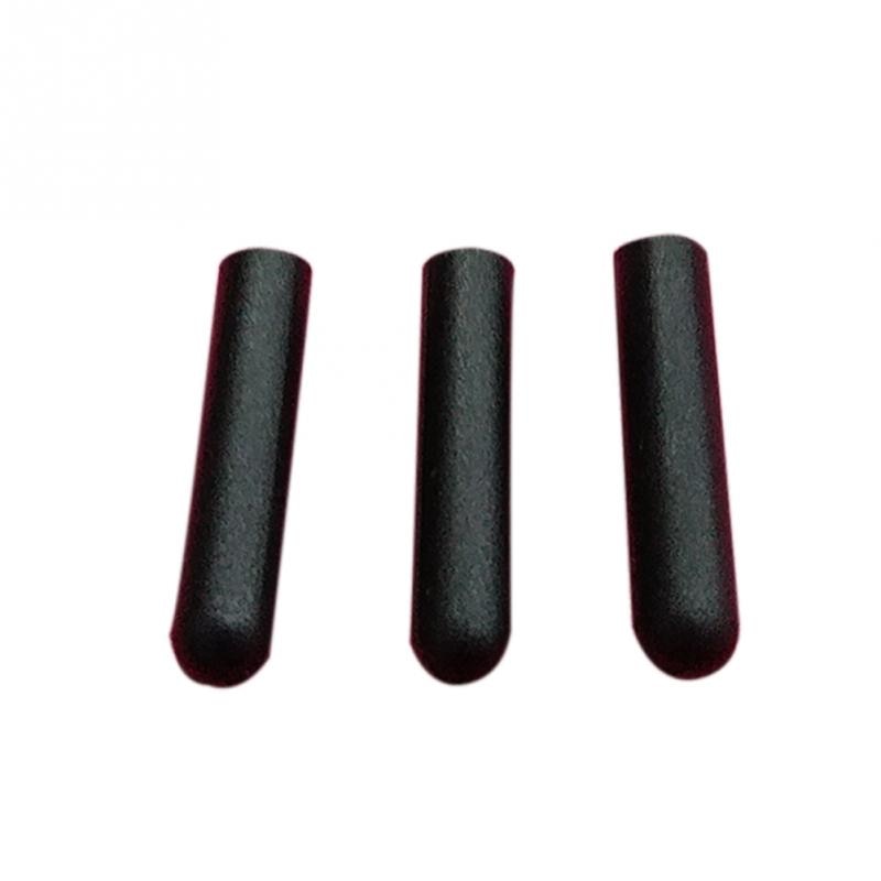 100 kpl/setti kengännauhan pään vaihtokärki kengännauhojen päihin lenkkarit luotikiilat pyöreät korjaustarvikkeet sylinterin muoto: Musta