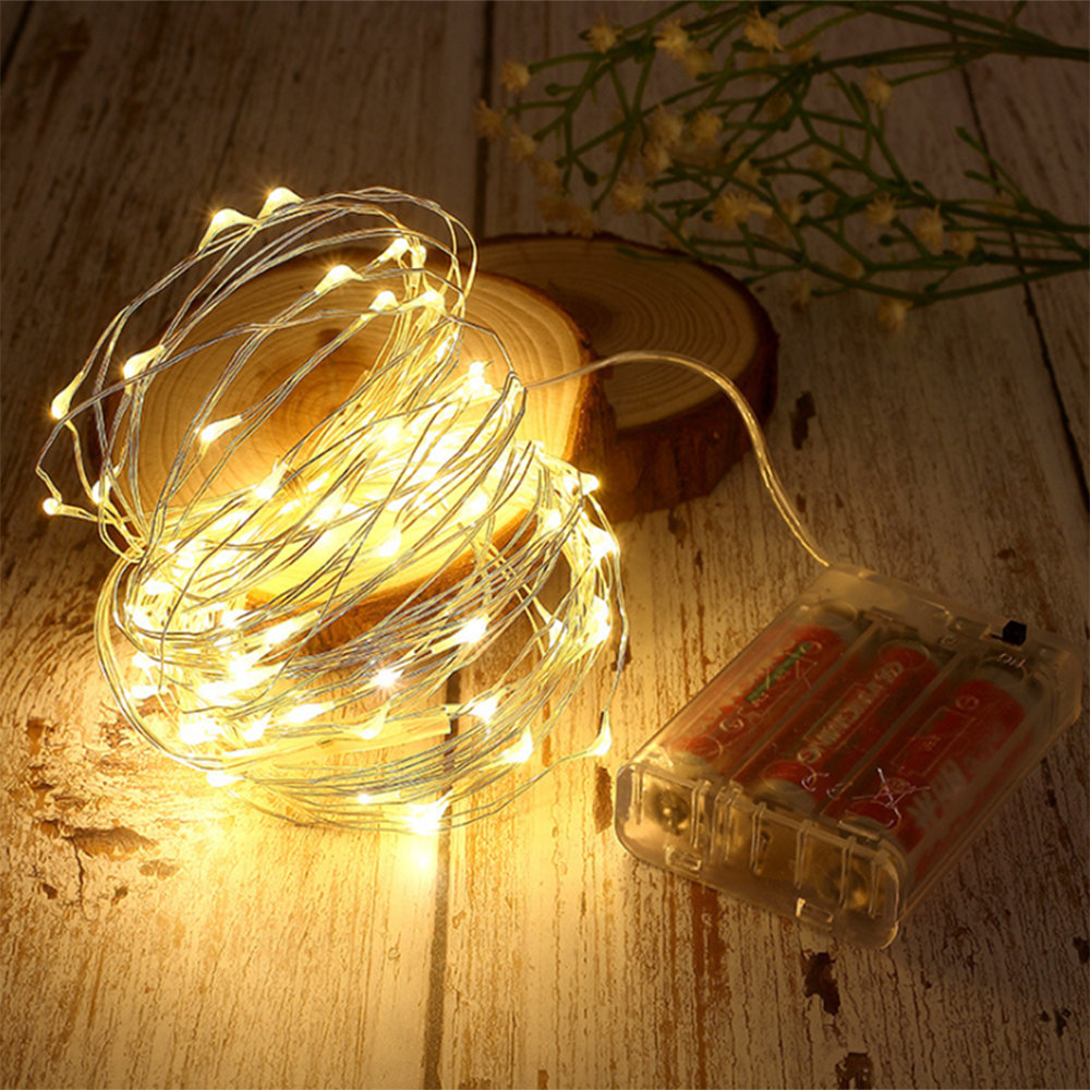 Fairy Lights Led 2 * Aa Batterij Aangedreven Kerst Bruiloft Decoratie Guirlande Indoor Outdoor Party Decoratie Licht String