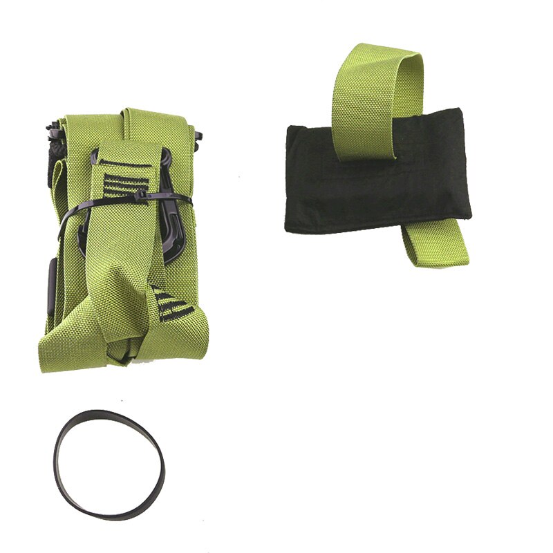 P4 hängande bälte träning gym hem träning suspension träning stretching elastiska remmar fitness band banda resistencia fitness: P1- gröna