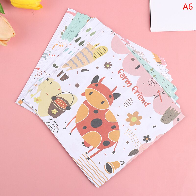 50pcs 15cm Square Origami Paper Double Side Floral Folding Sakura Craft Papers Kids Handmade DIY Scrapbooking Craft Decoration: LZHG161-A6