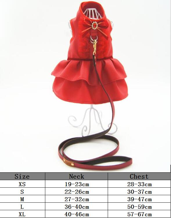 Dog Collar Adjustable Pet Clothes Puppy Dog Harness Vest Collar Leash Pet Cute Puppy Cat Jacket Leash Clothes Harness: 2 / XL