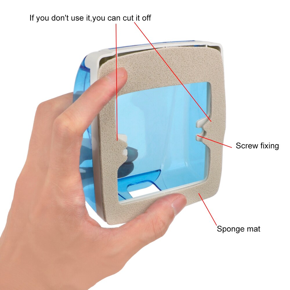 Timbre de puerta inteligente, Conector de anilla dispositivo a prueba de agua cubierta de cerradura de puerta, interruptor, botón de protección, dispositivo de seguridad antisalpicaduras