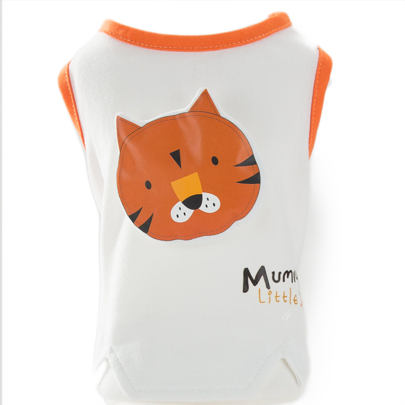 Chaleco Para gato, Ropa fina y transpirable Para mascotas, tridimensional, de dibujos animados, Para perros, novedad de verano