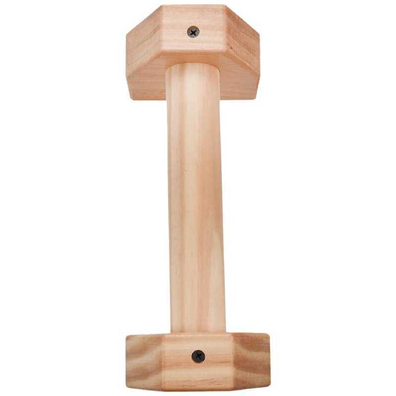 Support de Fitness en bois, 1 paire, barre de traction, barre de poitrine, pour la musculation