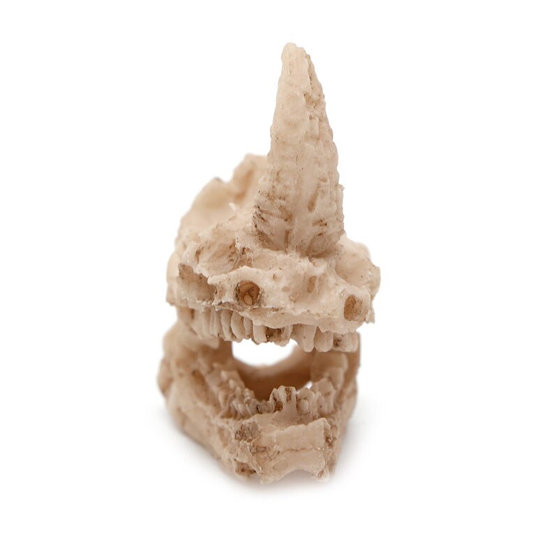 Resina Rinoceronte Del Cranio di Pesce Decorazione Serbatoio acquario ornamento Decorazione Paesaggio nuovo