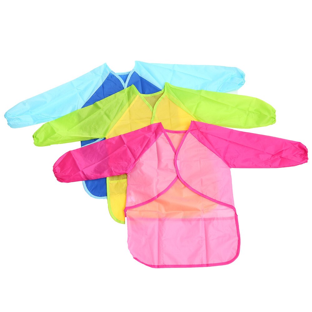 Children's Painting Color Painting Art Cover Up Kindergarten Children's Painting Clothes Baby Bibs Accessories