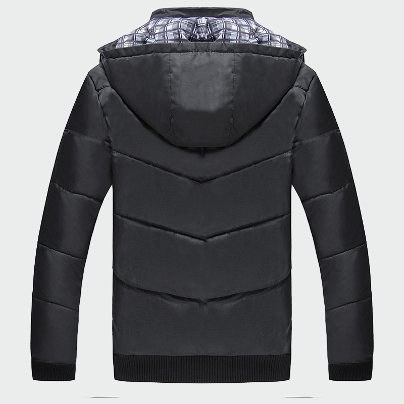¡Novedad! Chaqueta gruesa de invierno para hombre Premart, abrigo informal holgado con capucha para hombre, prendas de vestir cálidas gruesas a prueba de viento, ropa masculina de M ~ 4XL LK008
