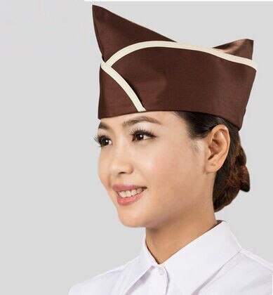Korea chef hat white chinese chef hat chef cook hat chef uniform hat: coffee pei xing