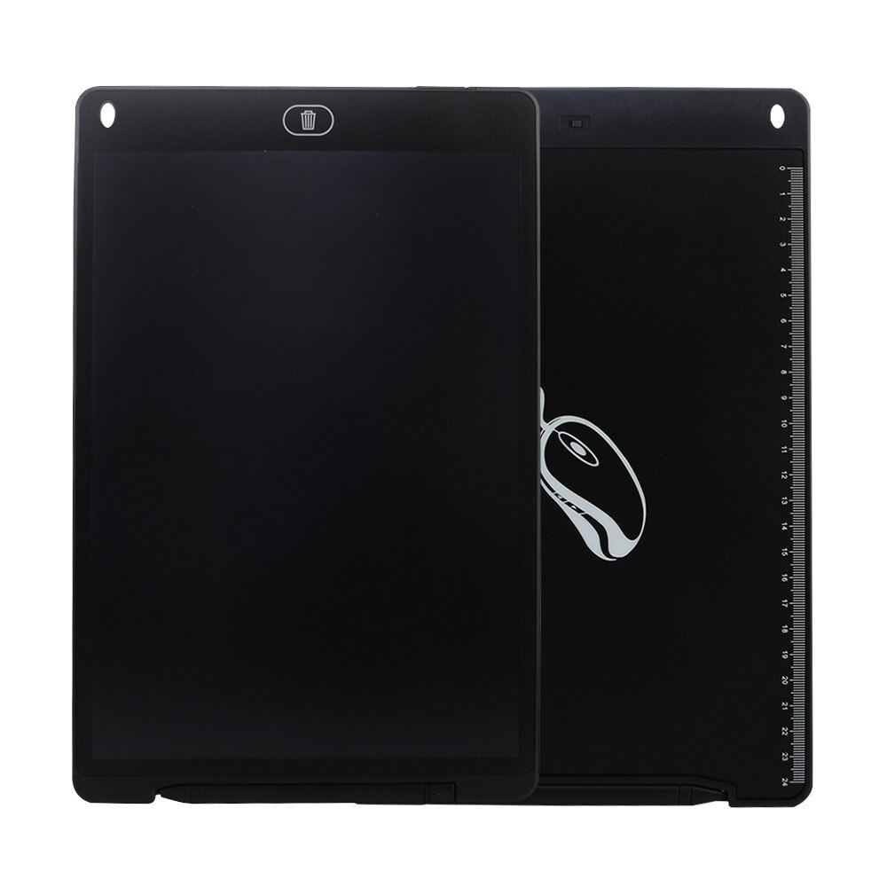 CHUYI 8.5" 10" 12" Drawing Tablet Art LCD Drawing Tab Digital Graphics Writing Record Notes Touch Pad With Stylus Pen Kids Gitf: Black12inches