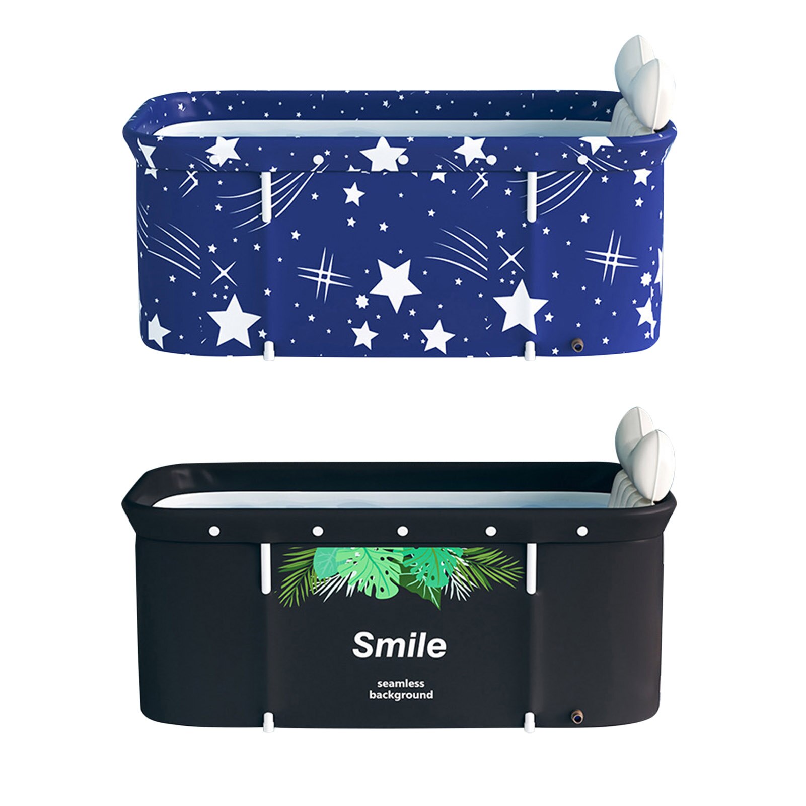 Portable Folding Bathtub Set Folding Soaking Bathing Tub Adult Bathtub Bath Barrel Beauty Spa Household Large Tub Full Size